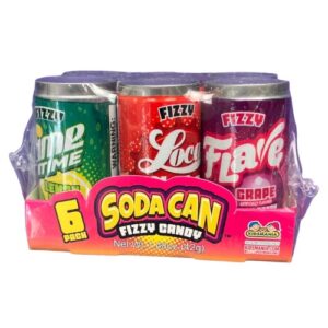 Kidsmania Soda Can Fizzy Candy